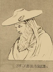Saint Jérôme, vers 347-420, 1830