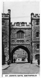 Porte Saint-Jean, Clerkenwell, Londres, vers 1920