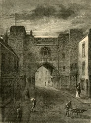 Porte Saint-Jean, Clerkenwell, vers 1872