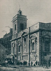 Église St. Mildreds et la volaille, 1907