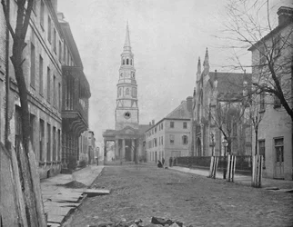 Église Saint-Philippe, Charleston, Caroline du Sud, vers 1897