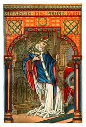 Saint Stanislas, évêque et martyr polonais du 11e siècle