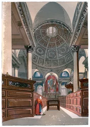 Saint-Étienne, Walbrook, vers 1850