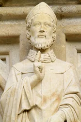 Saint Ursin. Cathédrale Saint-Étienne, Bourges, France