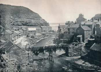 Staithes - Regard vers la mer, 1895