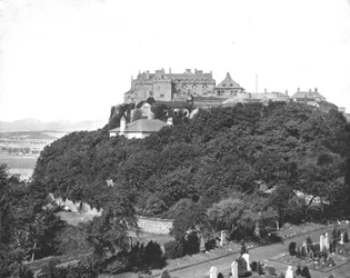 Château de Stirling, Écosse, 1894