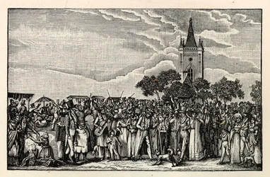 Stralauer Fischzug Stralau Fish Parade, ca 1865