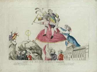 Étirement de la Sainte Famille des Tuileries à Montmédy