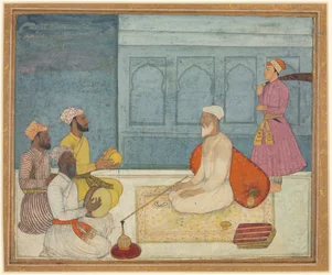 Sultan et musiciens