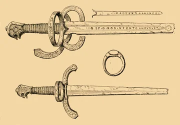 Épée, dague et anneau du roi Jacques IV, d