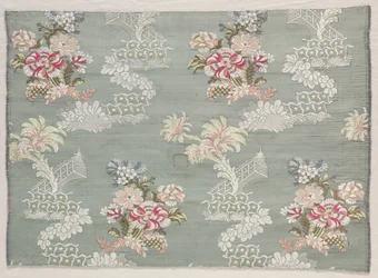 Taffetas, broché, vers 1750