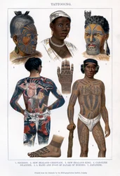 Tatouage, 1800-1900