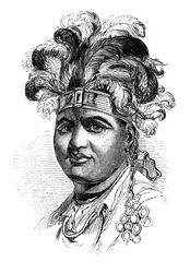 Thayendaneega, chef mohawk, 1848