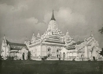La pagode Anauda, Pagau, 1900
