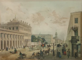 Le palais Anichkov à Saint-Pétersbourg, fin des années 1840