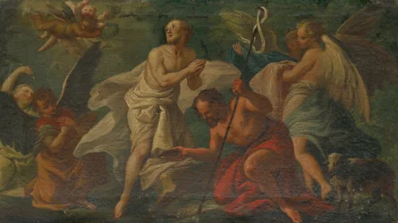 Le baptême du Christ dans le Jourdain