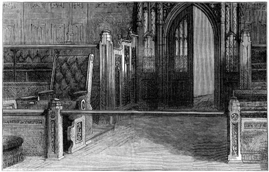 Le Bar de la Chambre des Communes, Westminster, Londres, 19ème siècle