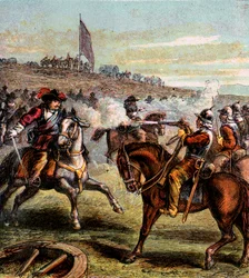 La Bataille de Naseby, 1645