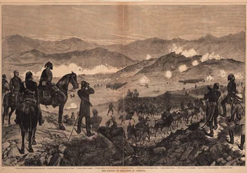 La bataille de Kizil-Tepe le 25 juin 1877, 1877