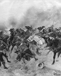 La bataille de Marston Moor, 1644