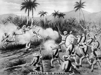 La bataille de Naranjo, 1874, années 1920