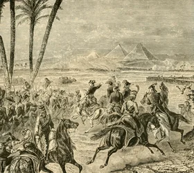 La Bataille des Pyramides, 1798, 1890