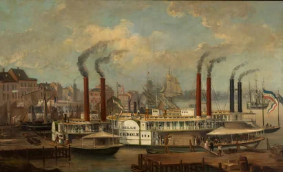 La Belle Créole à La Nouvelle-Orléans, vers 1845-1849