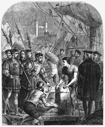 La Bible introduite clandestinement en Angleterre, 1536, 1877