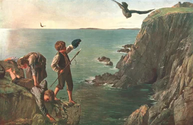 Le Bonxie, Shetland, 1873, vers 1902