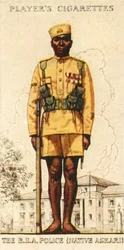 La Police sud-africaine britannique Askari, 1936