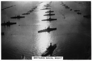 La flotte britannique à la revue du jubilé du roi George V, Spithead, juillet 1935, 1937