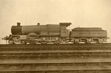 Le Château de Caerphilly 4-6-0, Great Western Railway, 1930
