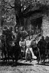 La capture de Richard Cœur de Lion, 1192, 1909