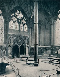 La salle capitulaire, Westminster, 1902