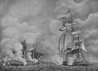 La Constitution et la Guerrière, vers 1813