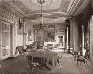 La salle du conseil, Osborne House, East Cowes, île de Wight, 1894
