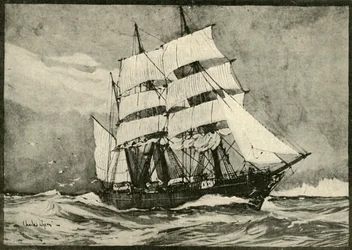 La Découverte toutes voiles dehors, 1901