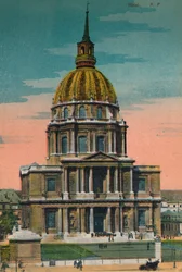 Le Dôme des Invalides, Paris, vers 1920