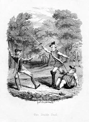 Le Double Duel, 1844