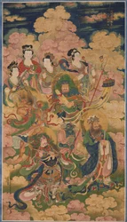 Les huit hôtes de Deva, Naga et Yakshi