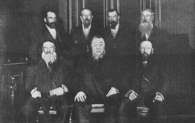 Le Conseil exécutif de la République sud-africaine, vers 1899, 1902