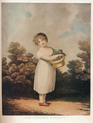 Le chéri du père, vers 1890