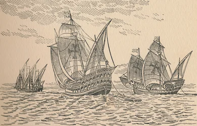 La flotte de Colomb