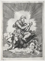 Les Quatre Évangélistes : Saint Jean, c. 1518