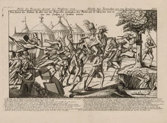 La fuite des Français devant les Prussiens en 1792, ca. 1792