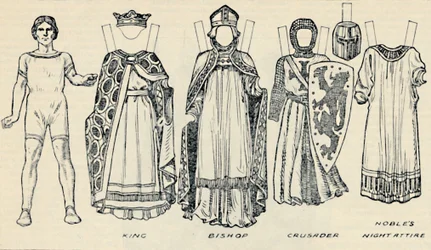 La galerie des costumes historiques : Les robes portées à l