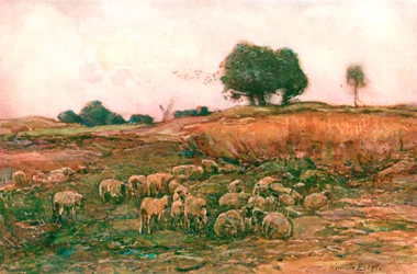 La Fosse de gravier, vers 1900