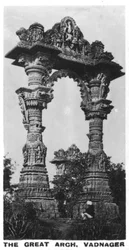 Le Grand Arc, Vadnagar, Gujarat, Inde, c1925