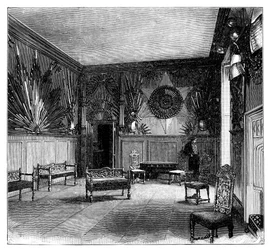 La salle de garde, Palais St James, Londres