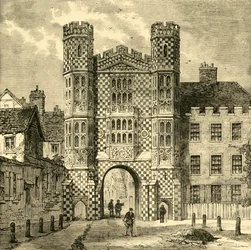 La Porte Holbein, Whitehall, 1881